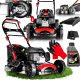  Venom Benzin-Rasenmäher mit 202 cm³ Fassungsvermögen Korb 62 l, Schnittbreite 56 cm + 2 weitere Produkte