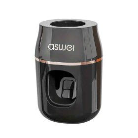  Automatischer Zahnpastaspender, Quetscher, SCHWARZ