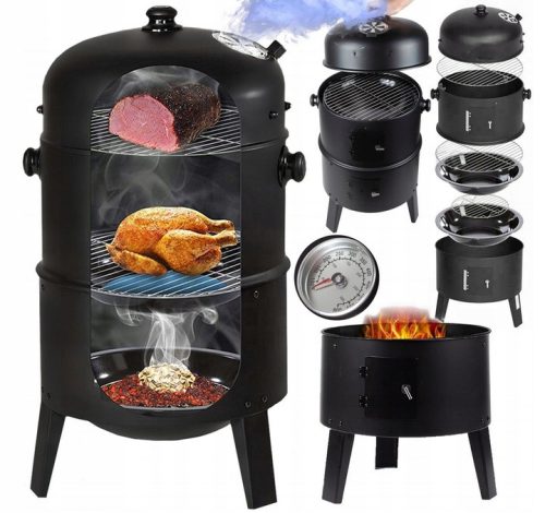 Holzkohlegrill - MalTec Holzkohlegrill 37,5 x 37,5 cm