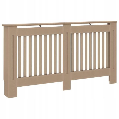 Heizkörperabdeckung Heizkörperabdeckung, MDF-Platte, 152 x 81 cm, braun