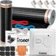 CRONOS INFRAROT-HEIZFOLIEN-IR-MATTE MIT THERMOSTAT 140 W/m2 3 m2