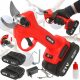 Gartenscheren und Heckenscheren AKKU-AMBOSS-PRÄCAUTOREN ELEKTRISCHE GARTENSCHERE