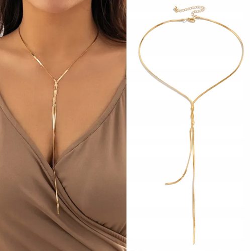  Goldkette, Halskette, Quasten, Quasten, lang, lang, hängend