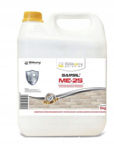 Sarsil ME-25 Silikonemulsion 5 l weiß