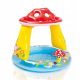 Quadratischer aufblasbarer Intex-Pool 102 x 89 cm