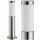 Runder SuperLED E27-Lichtmast, 45 cm, silber