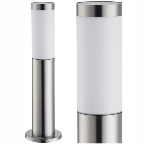  Runder SuperLED E27-Lichtmast, 45 cm, silber