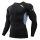  Thermoaktives Kompressions-Trainings-T-Shirt, L-Belüftungseinsätze