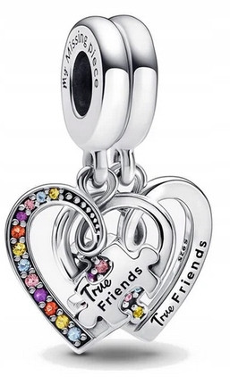  Md Charms Herz True Friends Puzel S925