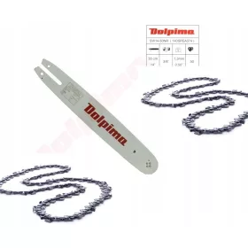    FÜHRUNG 35CM KETTE X2 für STIHL MS170 MS180 MS181 MS211 MS230 MS231 023