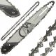  FÜHRUNG 38CM 15'' + KETTE X2 HUSQVARNA 435 440 445 450 340 345 350