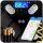 Personenwaagen (intelligent, analytisch und mechanisch) Slim Beauty Personenwaage SMART SLIM ANDROID UND IOS