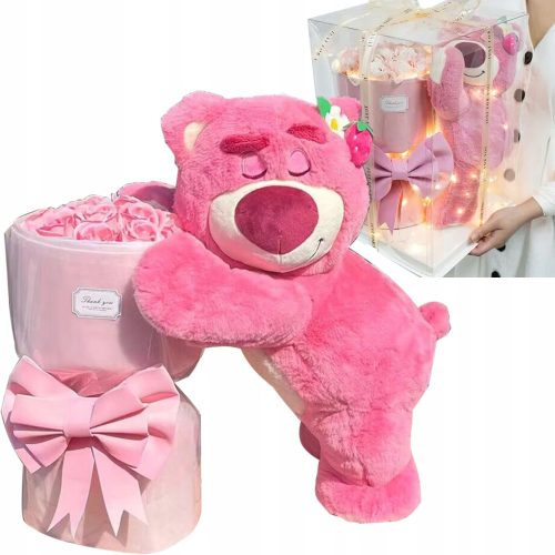 Coole, lustige Gadgets ERDBEERBÄR SEIFE ROSEN VALENTINSTAG GESCHENK FRAUENTAG FÜR SIE
