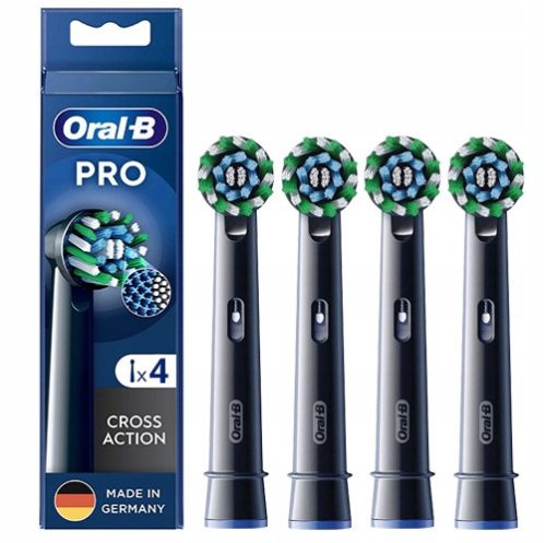  1x ORAL-B CROSS ACTION EB50 SCHWARZE SPITZE