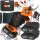 Gartenscheren und Heckenscheren AKKU-AMBOSS-PRÄCAUTOREN ELEKTRISCHE GARTENSCHERE 2 x BATTERIE