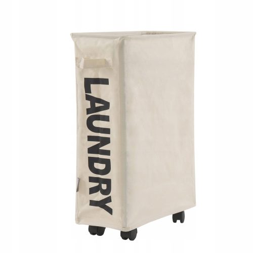 Wäschekörbe und -behälter Freistehender Wäschekorb 40l, creme