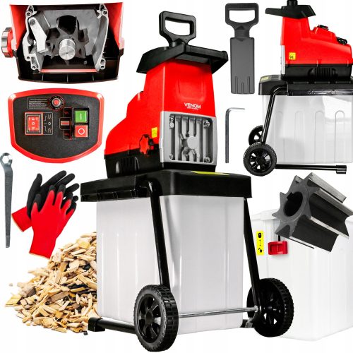  VENOM Elektro-Häcksler 2800W SRE2800B