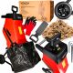 Zerkleinerer für Äste, Holz und Rinde Solider Zweig-Häcksler, elektrisch, Venom Premium Turbo, 3500 W