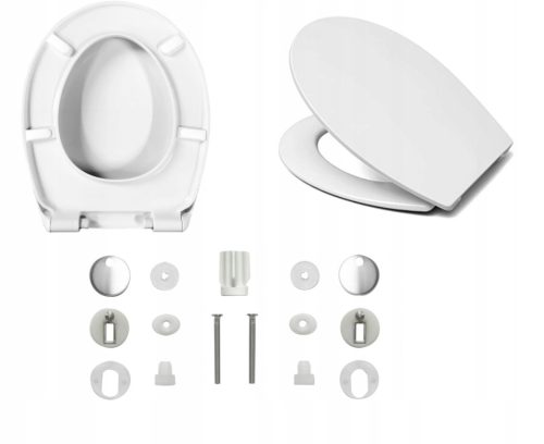 Roca Victoria Toilettensitz aus weißem Duroplast