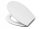 Hamberger Vera Slim WC-Sitz, weißer Duroplast