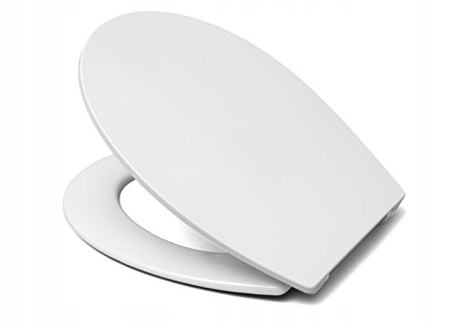 Hamberger Vera Slim WC-Sitz, weißer Duroplast