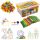  SET GROßER BAUSTEINE für Kinder, Strohhalme, Röhren, Stäbchen, 1200 Stück.