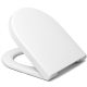 Toilettensitze Duravit Starck 3 WC-Sitz, weißer Duroplast