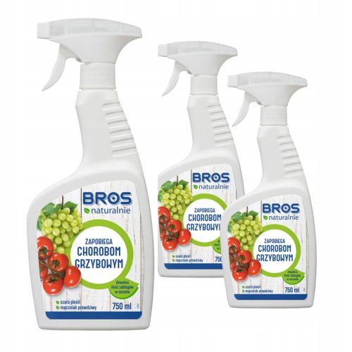 BROS NATURAL – Schutzmittel gegen Pilzerkrankungen, 750 ml, 3er-Pack