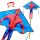 Spider-Man RIESIGER KITE, bis zu 3 Meter, VERSTÄRKT