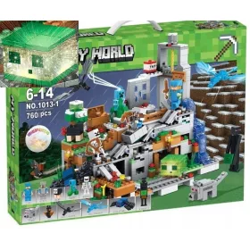  Minecraft Blocks Berghöhle 760 Stück LED GESCHENK