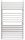 Edan Wasserbadheizkörper 923 W 530 x 940 mm weiß