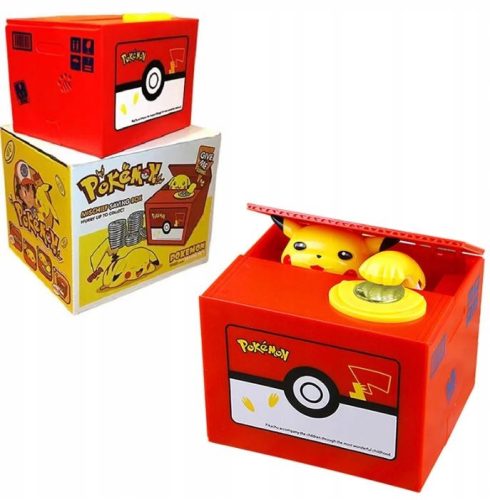  POKEMON-Sparschwein für Kinder PIKACHU SAVING