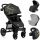  Lionelo Annet Plus Dreamin Kinderwagen + BEINABDECKUNG, MOSKITONETZ, GETRÄNKEHALTER