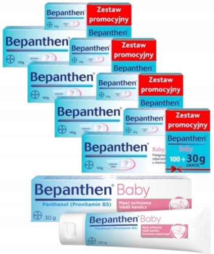 BEPANTHEN Baby Schutzsalbe Set, 4x100 g