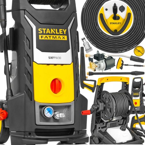 Stanley Hochdruckreiniger 260 bar 3000 W + Stanley Patio Cleaner 41953 Bürste