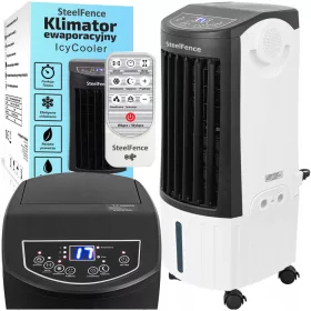    KLIMAANLAGE TRAGBARE WASSER-KLIMAANLAGE 12L IONISATIONSFERNBEDIENUNG 5in1 PREMIUM