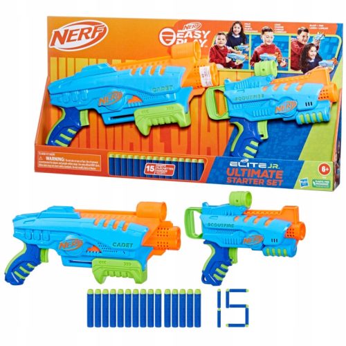  NERF Elite Junior Ultimate Starter Set Zwei Werfer STARTER SET