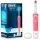  Oral-B Vitality D100 Elektrische Zahnbürste mit Braun-Technologie, rosa