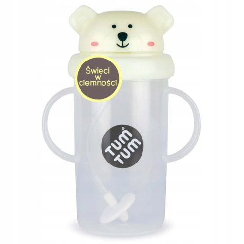  Tum Tum Trinkflasche mit Strohhalm für Kinder Polar Pete Bear 300 ml