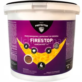Feuerhemmende Imprägnierung FIRESTOP rot 5 kg