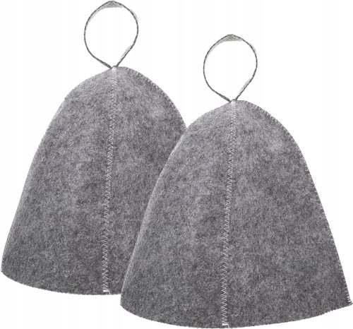 Saunen und Zubehör Unisex-Saunahut aus Filz mit schützendem Haar*2