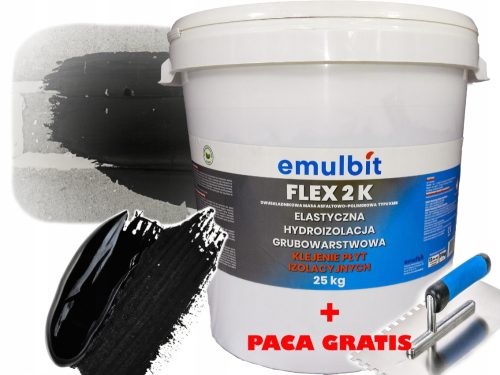 EMULBIT FLEX 2K KMB MASSE ZUR WASSERISOLIERUNG MODERNE FORMEL 80 % 25 KG