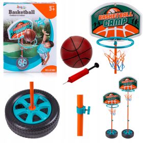   Basketball-Set, Ballpumpennadel, Basketball, höhenverstellbar