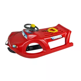  Prosperplast ISZGC-1788C roter Kunststoff-Skischlitten