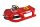  Prosperplast ISZGC-1788C roter Kunststoff-Skischlitten