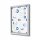 Outdoor-Pinnwand 4xA4 Informationstafel 50x70 cm silber