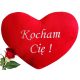 Kissen Valentinstag-Herzkissen 45 x 35 cm