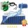 Whirlpool, Garten-Whirlpool Quadratischer aufblasbarer Hydromassage-Pool Uniprodo 900 l