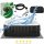 Whirlpool, Garten-Whirlpool Quadratischer aufblasbarer Hydromassage-Pool Uniprodo 600 l