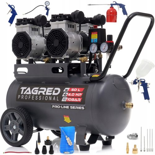 Kompressor bezolejowy Tagred TA3386TA103 50 l 10 bar